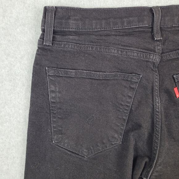 Levi's Men's Straight Jeans - Black - Picture 6 of 16